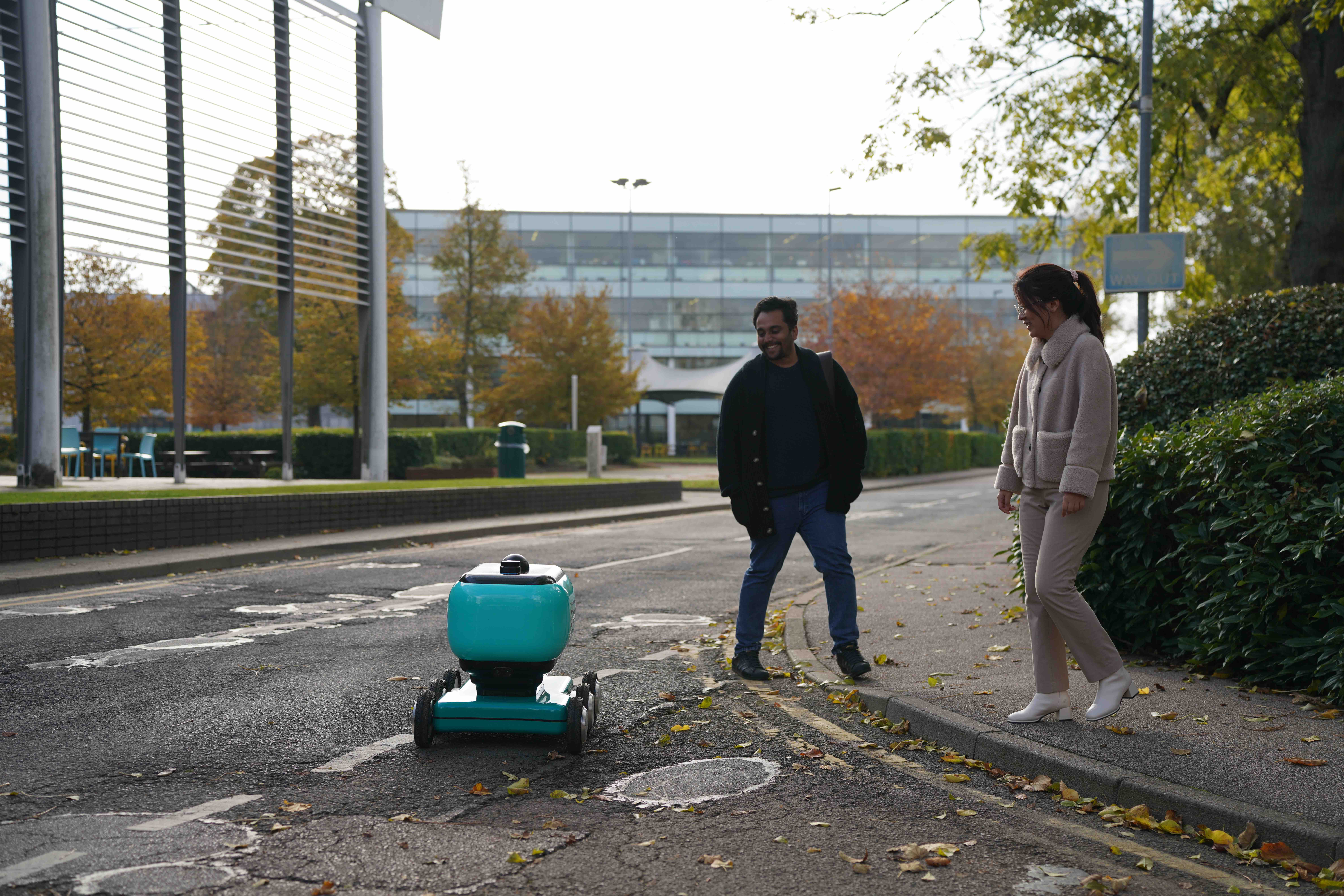 Peykbot with cranfield university 